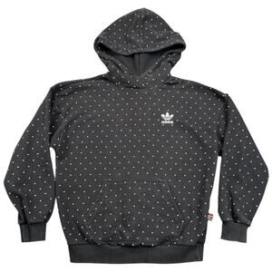 Adidas x Pharrell Williams Hu Hiking Hoodie Black All Over Print Size XS